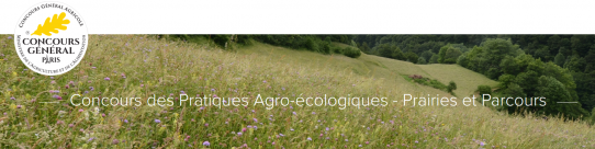Le concours des pratiques agro-écologiques Prairies et Parcours
Lien vers: http://www.concours-agricole.com/prairies/jury_eleves.html